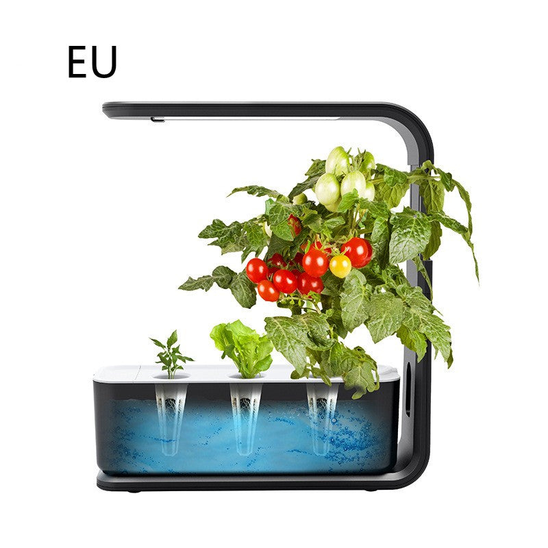 Indoor Hydroponic Smart Plant Planter | Home Office Vegetable Planter with LED Grow Light