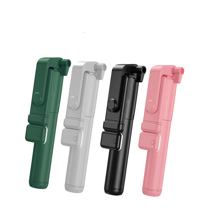 360° Rotating Bluetooth Selfie Stick with Fill Light | Tripod & Phone Holder Compatible with iPhone & Android