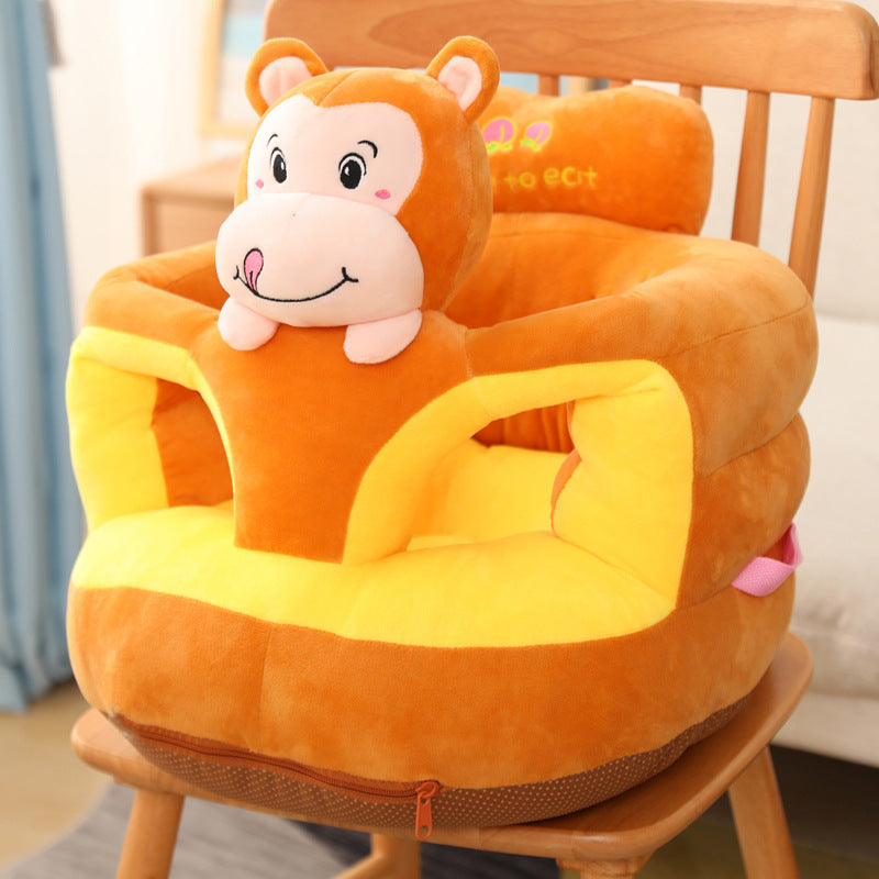 Adorable Baby Sofa Chair | Anti-Rollover Plush Seat for Learning & Play