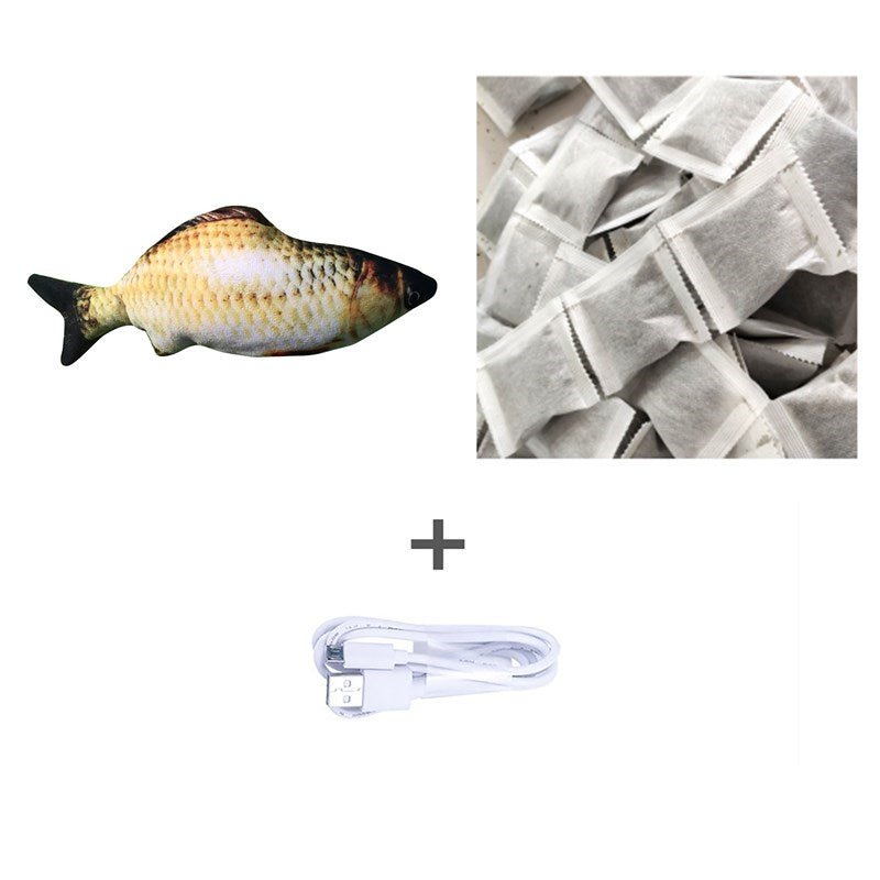 "Soothing Electric Fish Toy - Click to Buy"