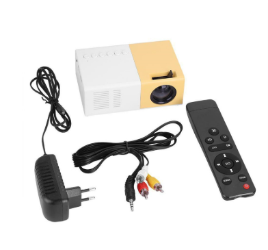 Mini LED Projector 1080P HD Portable Home Theatre Projector - HDMI, USB, AV, VGA, SD Card, 3000lm, Remote & Accessories Included