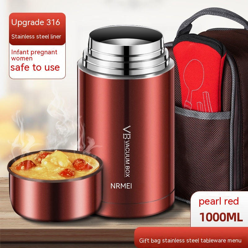 Stainless Steel Insulated Lunch Box – Extra Long Heat Retention (24-36 Hours)
