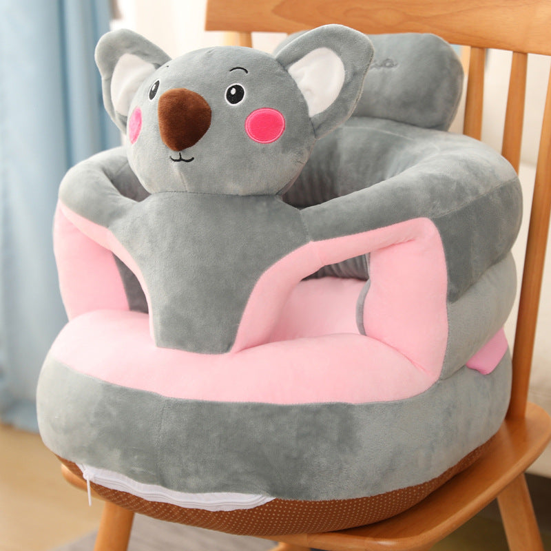 Adorable Baby Sofa Chair | Anti-Rollover Plush Seat for Learning & Play