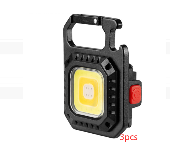 Mini Multifunctional Keychain Light – Outdoor Portable 30W LED with Bottle Opener and Emergency To