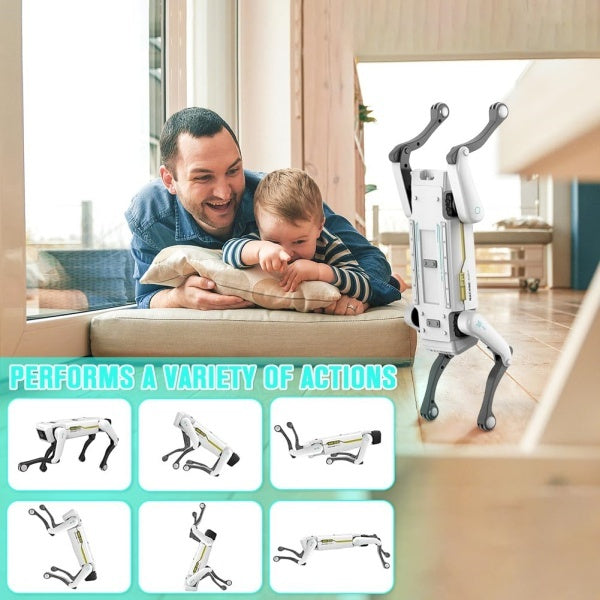 Interactive Electric Robot Dog Toy – Smart Walking Remote-Control Puppy with Bionic Movements for Kids
