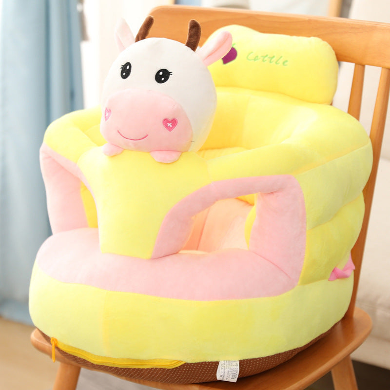 Adorable Baby Sofa Chair | Anti-Rollover Plush Seat for Learning & Play