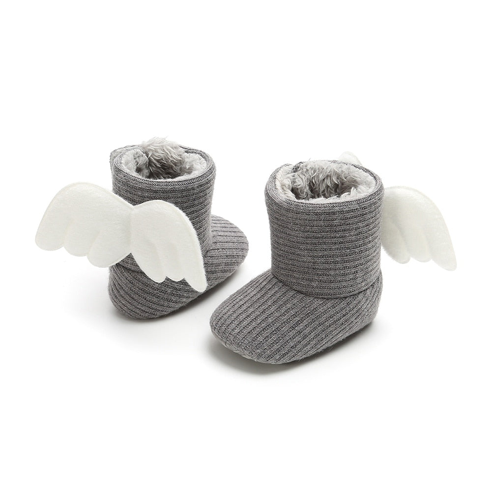 Breathable cotton baby boots