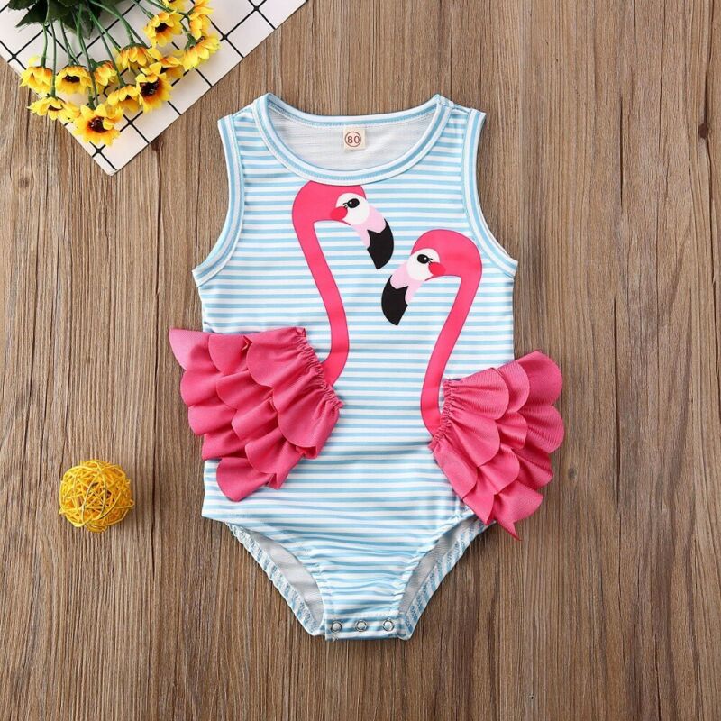 Flamingo Baby Girl Bikini