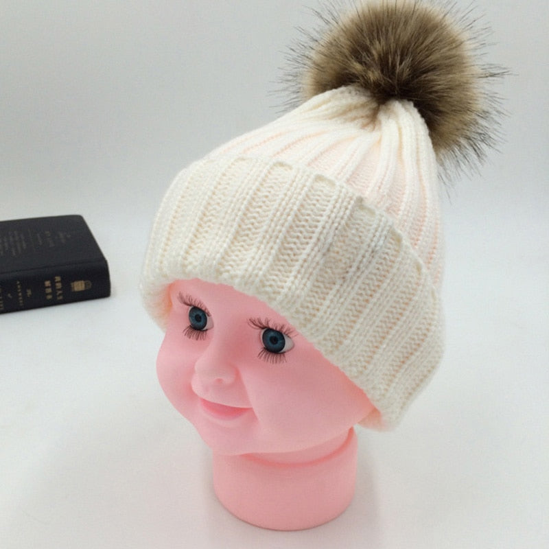 Stylish knit beanie