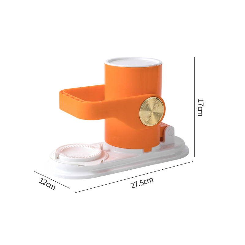 Multifunctional Wooden Pile Type Wrapper Maker – Plastic Household Tool in Orange, Green, and Pink