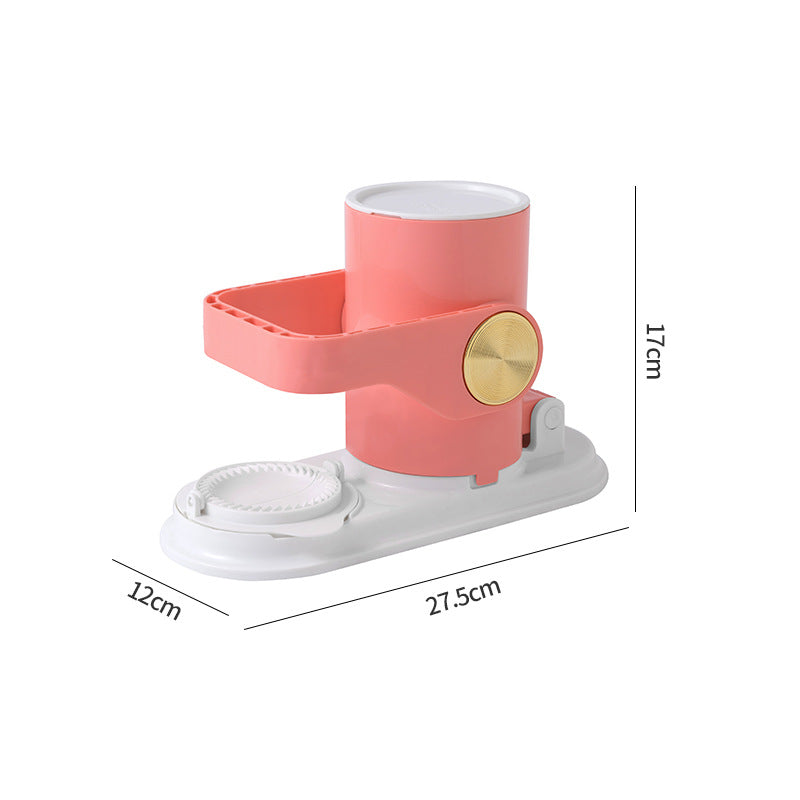 Multifunctional Wooden Pile Type Wrapper Maker – Plastic Household Tool in Orange, Green, and Pink