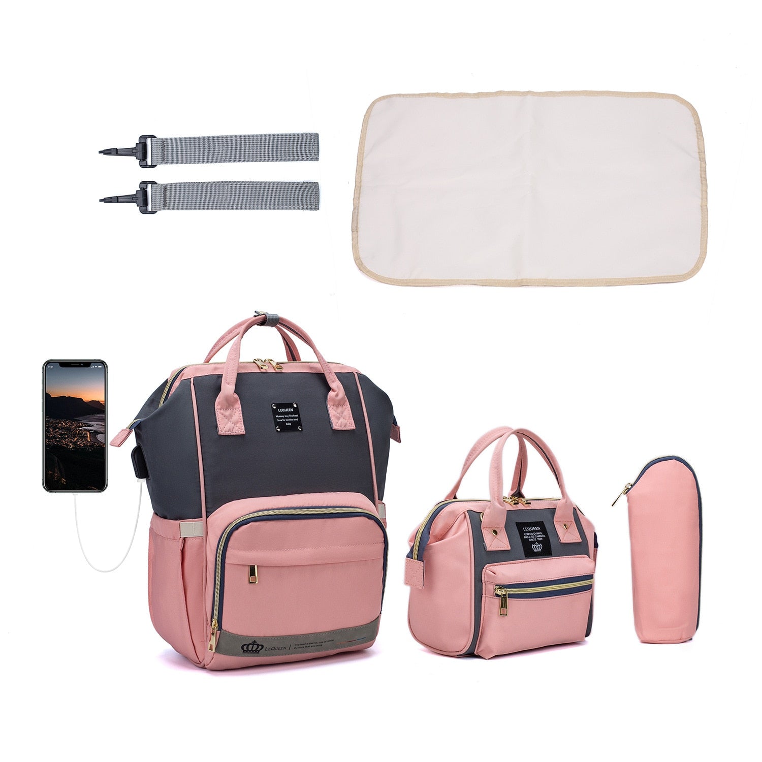 "Premium Large Diaper Bag - Everything Amazing"
