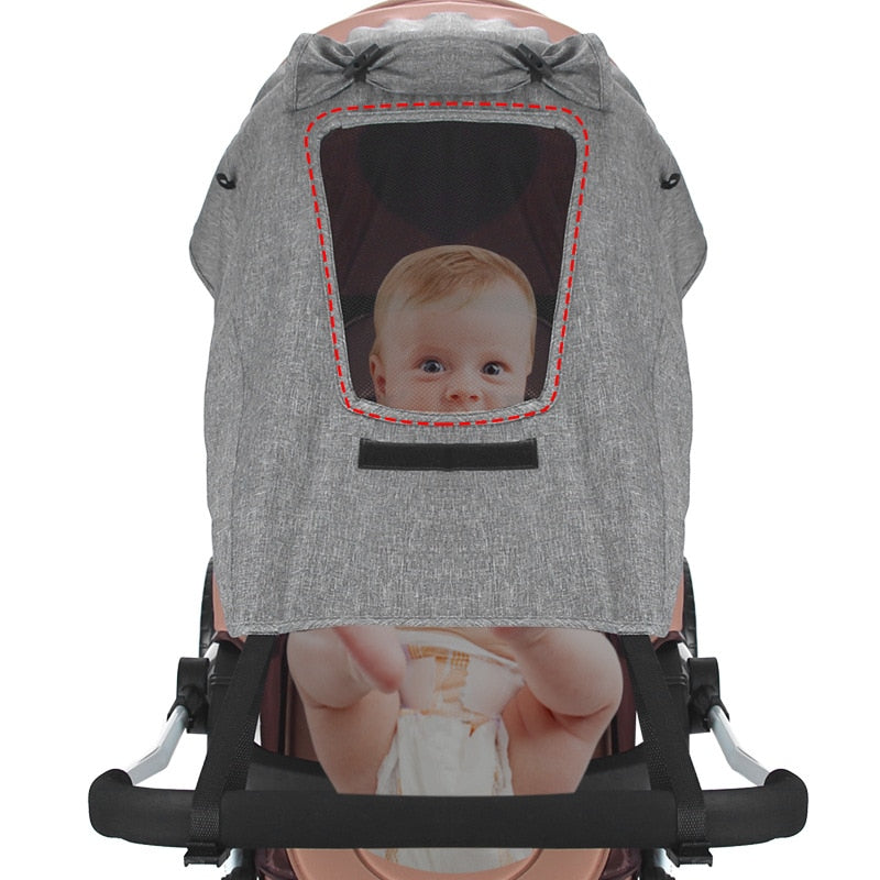 Universal baby stroller accessories, Sun shade, UV protection - Everything Amazing