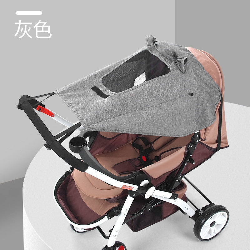 Universal baby stroller accessories, Sun shade, UV protection - Everything Amazing