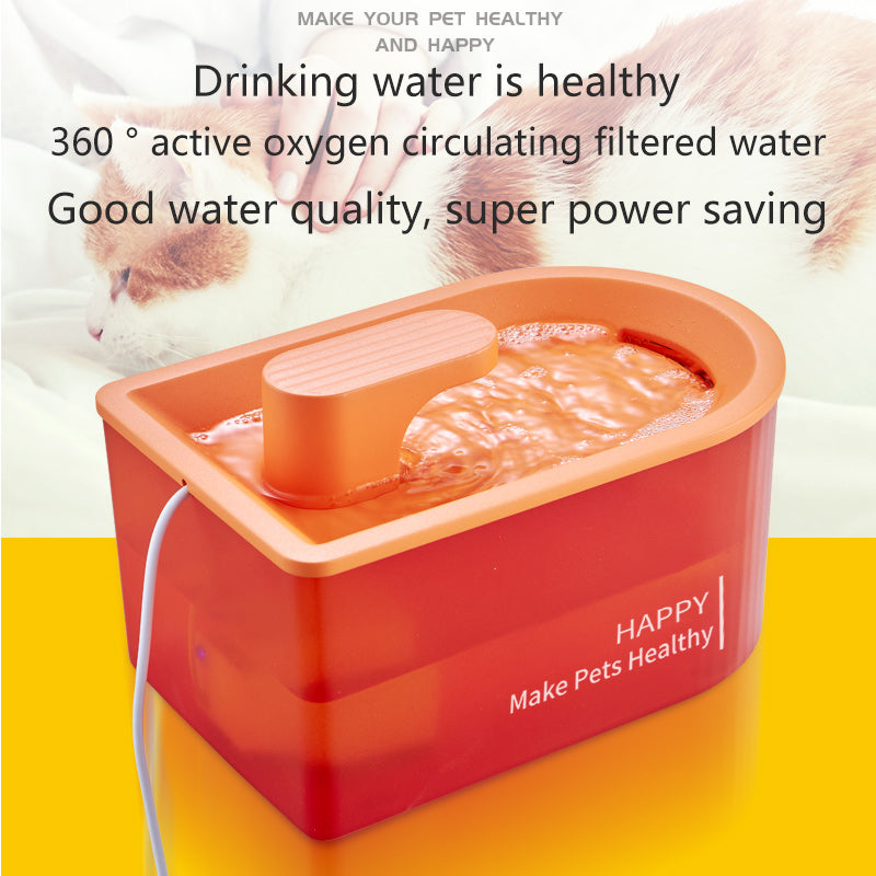 Automatic Cat Water Dispenser | Colourful Hydration Station for Cats