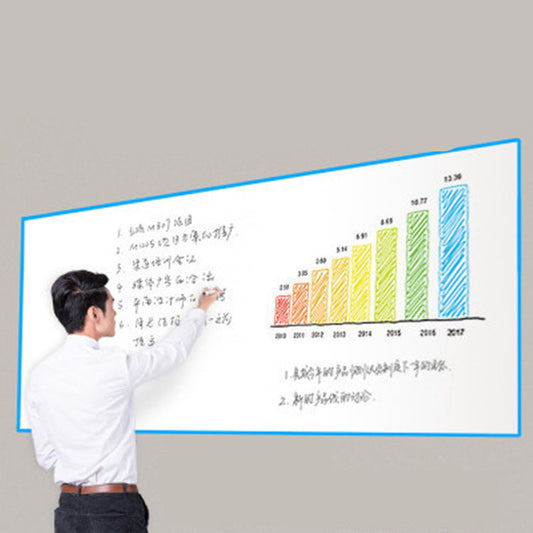 Adhesive Soft Iron Whiteboard Wall Sticker - A flexible and magnetic erasable board for homes, offices, and classrooms, featuring peel-and-stick installation and dry-erase functionality. | Everything Amazing Shop