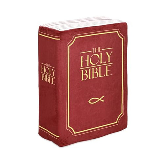 Adorable Stuffed Memory Sponge Bible Pillow Plush Toy – Perfect Christian Gift for Kids, Soft and Comfortable.