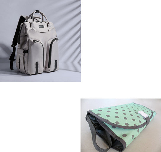 Versatile Mother and Baby Bag with Shoulder Straps | Milk Storage and Essentials Organizer