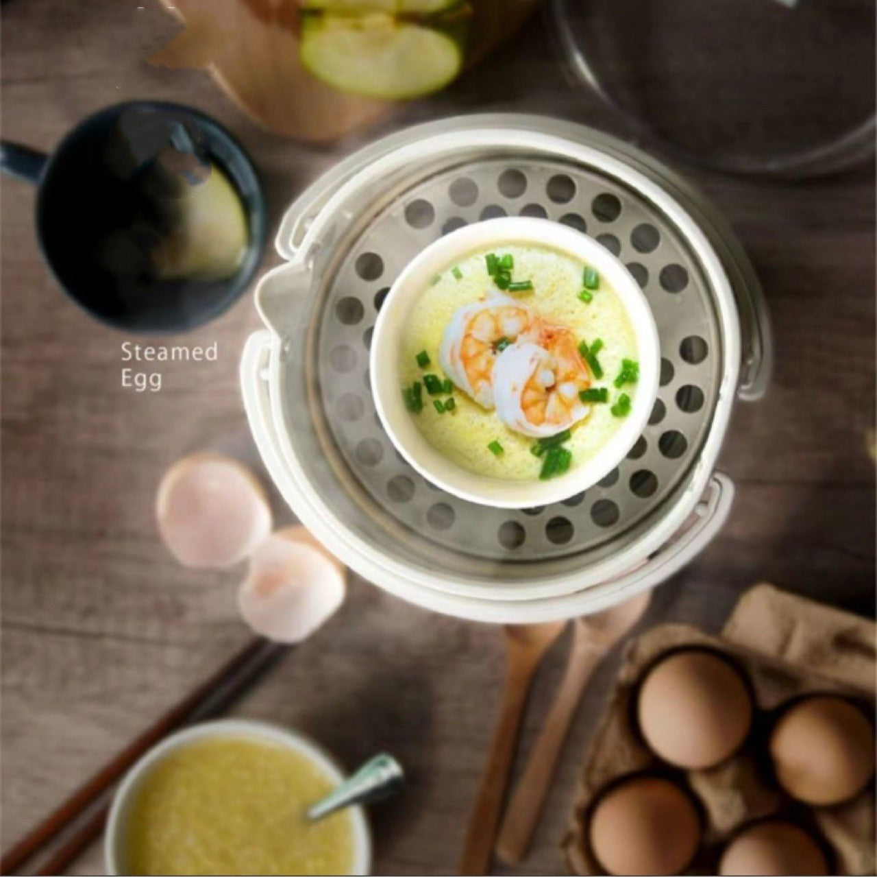 Portable Folding Electric Cooker | Multifunctional Hot Pot, Food-Grade Silicone, Mini Travel Cooker for Camping, Dorms, & Travel