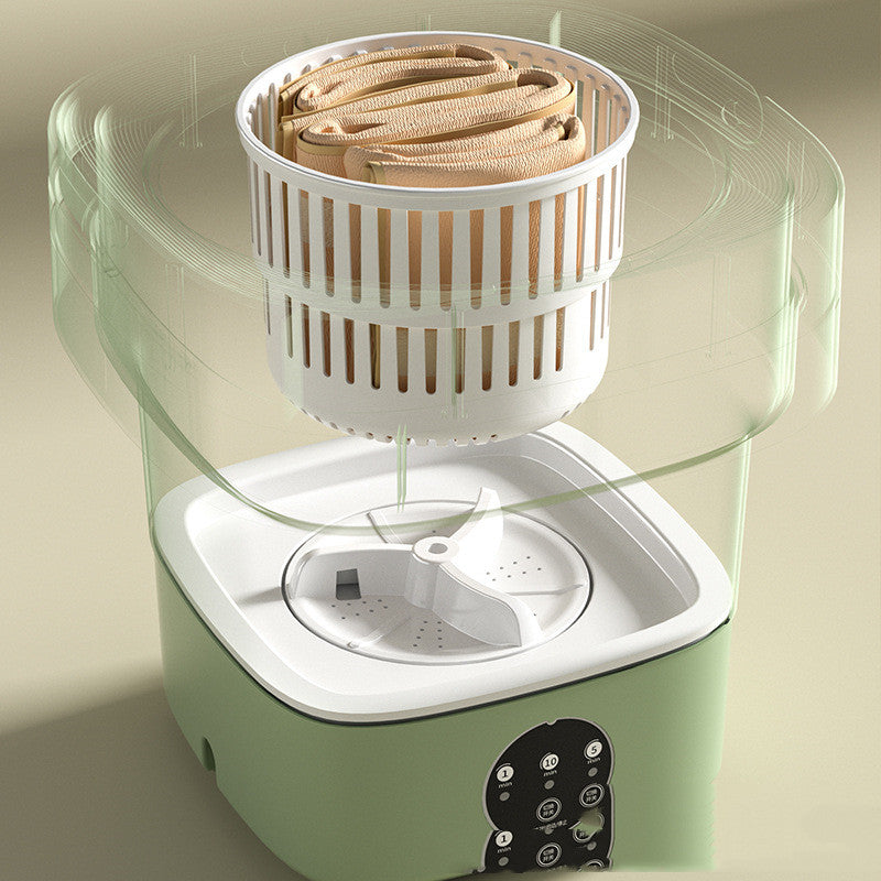 Mini Foldable Portable Washing Machine – 5kg Capacity, Compact & Powerful for Small Spaces, RVs & Travel
