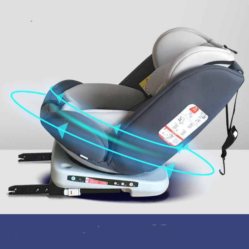 360° Child Safety Seat | Portable ISOFIX Car Seat for 0-12 Years (0-36kg)