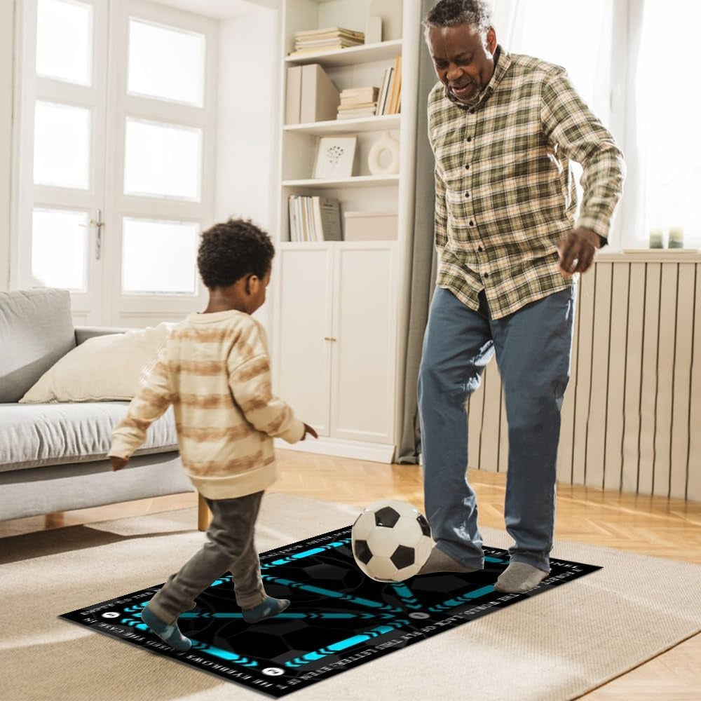 Soccer Football Training Mat Carpet Non-Slip for Kids & Adults – Solo Practice & Ball Control