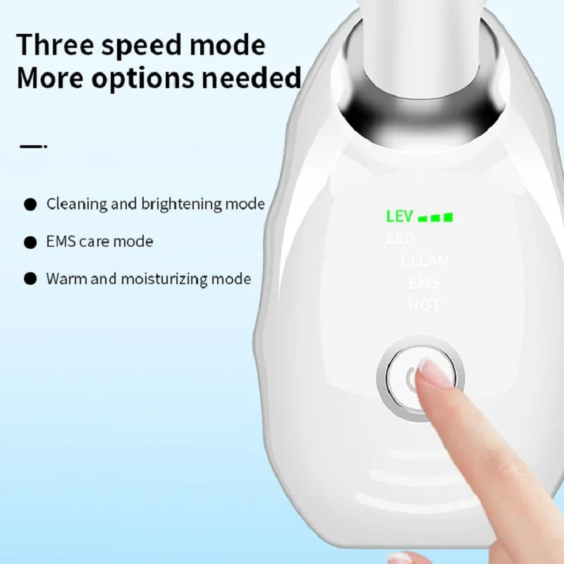 Neck Face Beauty Device – LED Photon Therapy Skin Tightening Massager for Anti-Wrinkle, Double Chin Reduction & Lifting – Portable Skin Care Tool for Face & Neck