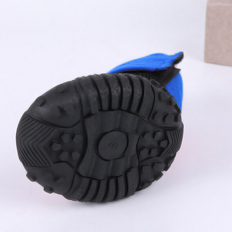 4x Anti-Slip Pet Boots – Waterproof Dog Shoes with Oxford Sole | Protective Puppy Rain Booties & Socks