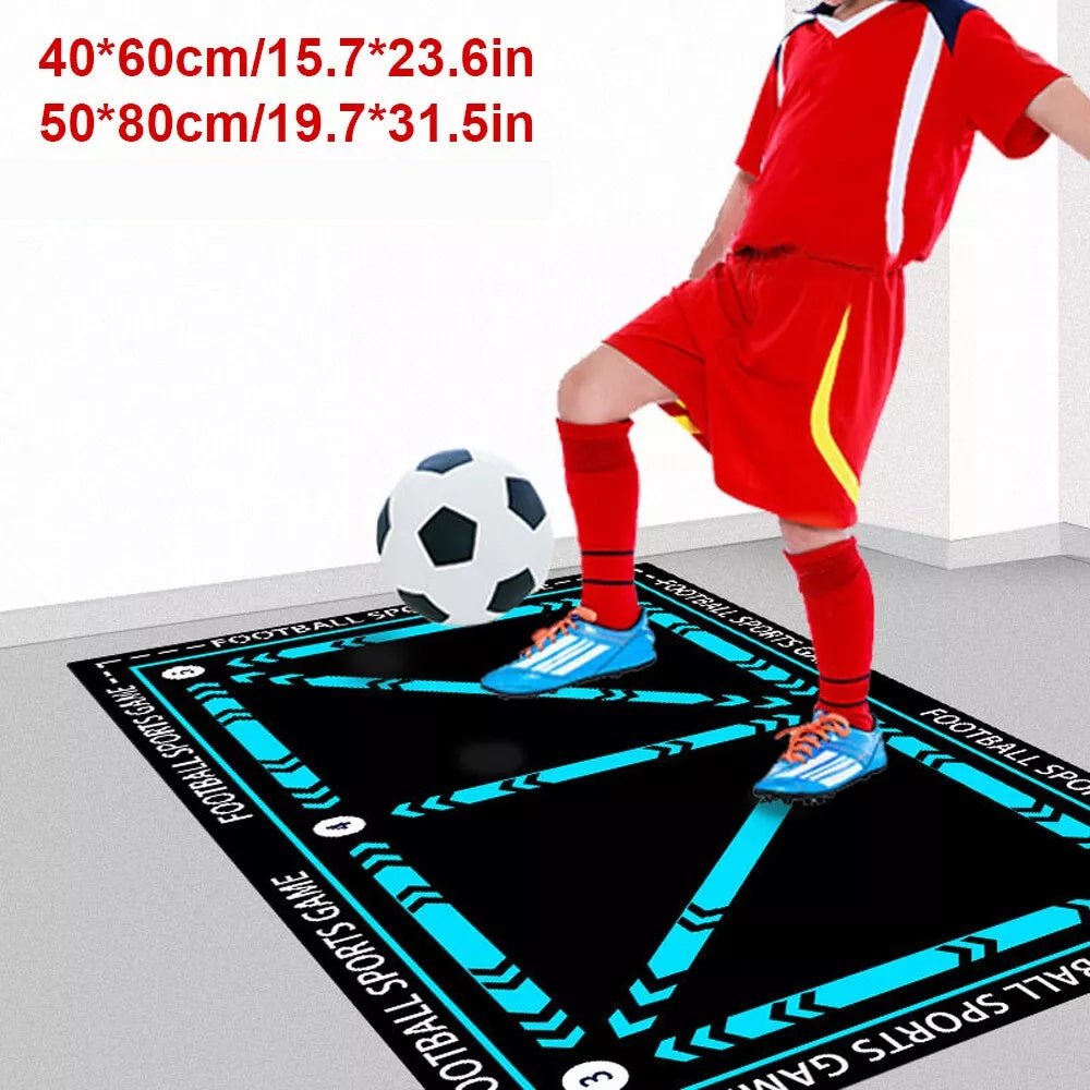 Soccer Football Training Mat Carpet Non-Slip for Kids & Adults – Solo Practice & Ball Control