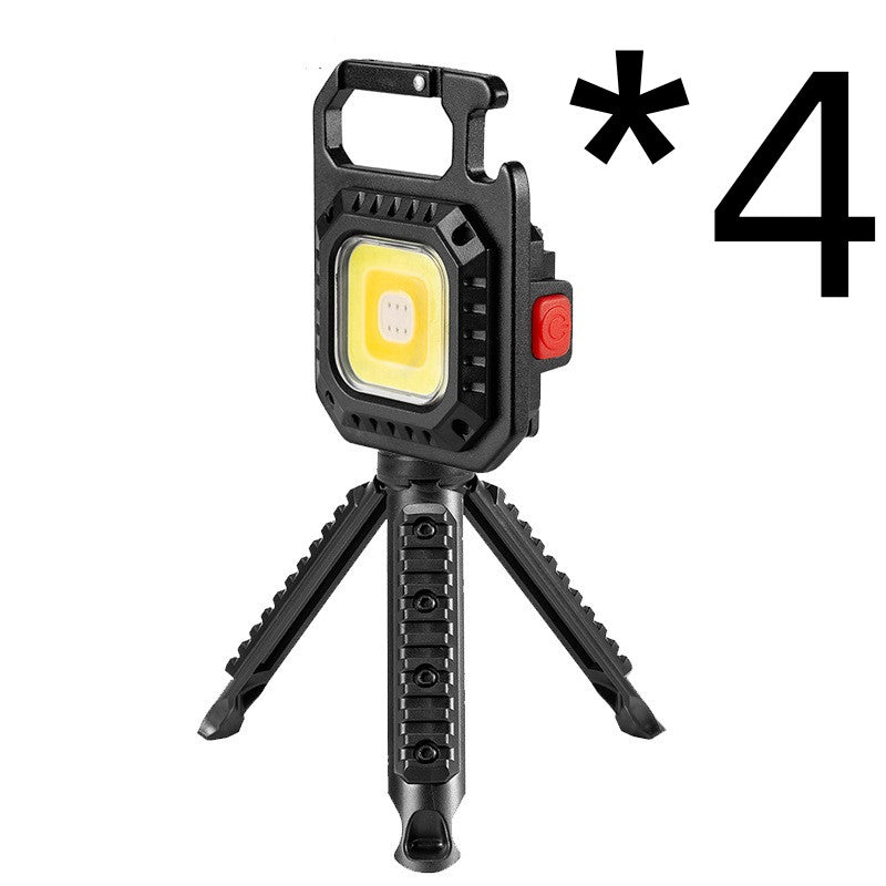 Mini Multifunctional Keychain Light – Outdoor Portable 30W LED with Bottle Opener and Emergency To