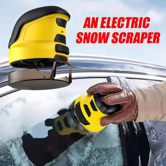 High-performance cordless electric ice scraper, designed for effortless de-icing with a powerful motor and long battery life. Ideal for winter driving, this portable de-icing tool helps quickly clear ice from your car windshield and windows. Its ergonomic design ensures comfort and ease of use. Stay safe and prepared for cold weather with this essential winter tool. Everything Amazing Shop