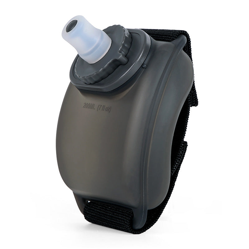 Portable Wrist Water Bottle – Hands-Free Sports Bottle for Running, Cycling, and Fitness (200ml)