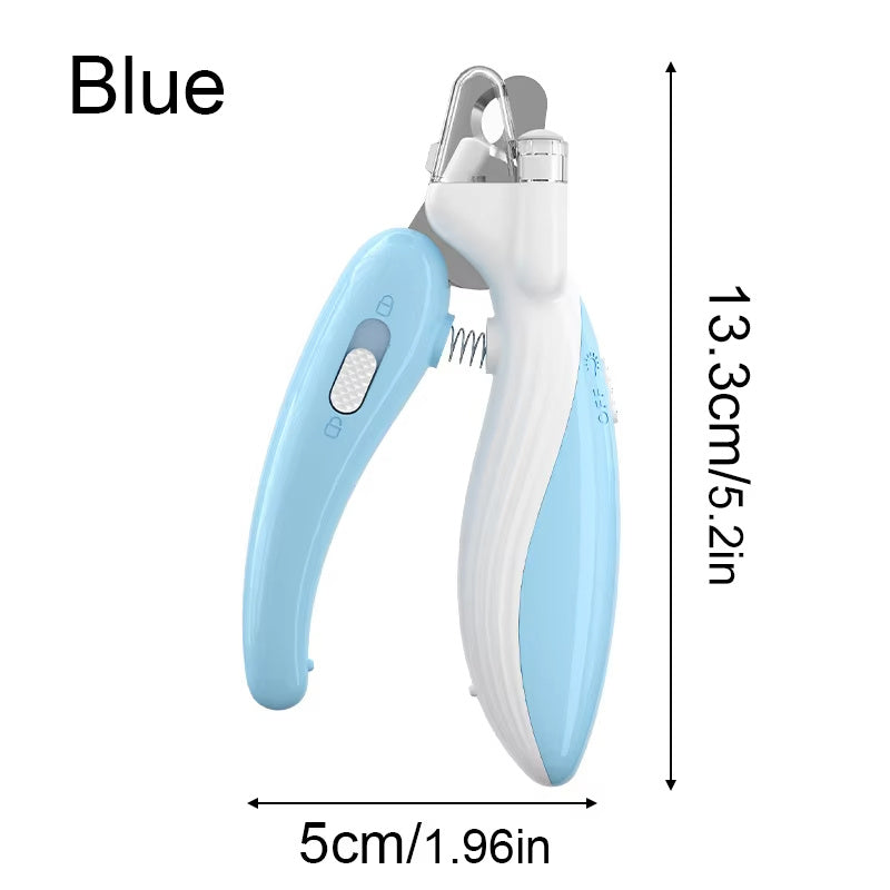 LED Pet Nail Clippers for Dogs & Cats – Safe & Precise Trim