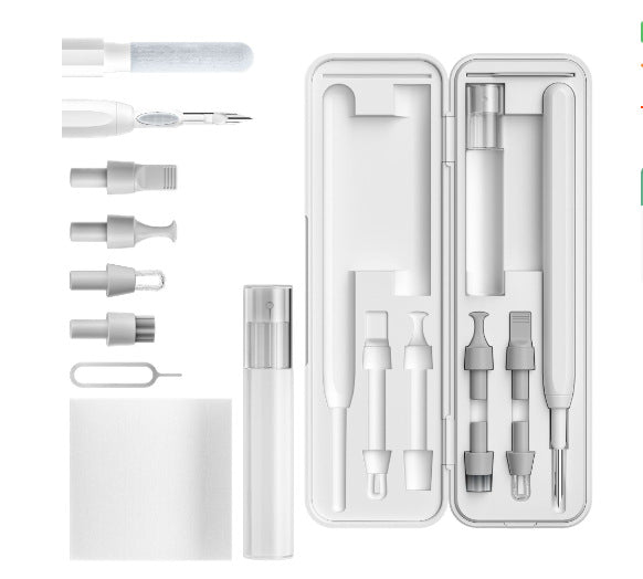 Bluetooth Headphone Cleaning Pen – Multi-functional 11-in-1 Cleaning Tool