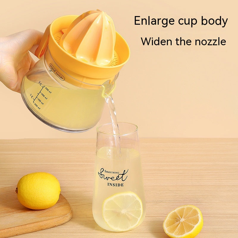 Compact Manual Juicer - Multi-Functional Kitchen Gadget for Fresh Juice
