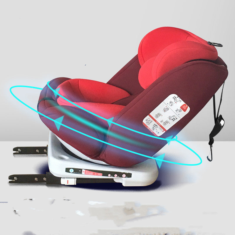 360° Child Safety Seat | Portable ISOFIX Car Seat for 0-12 Years (0-36kg)