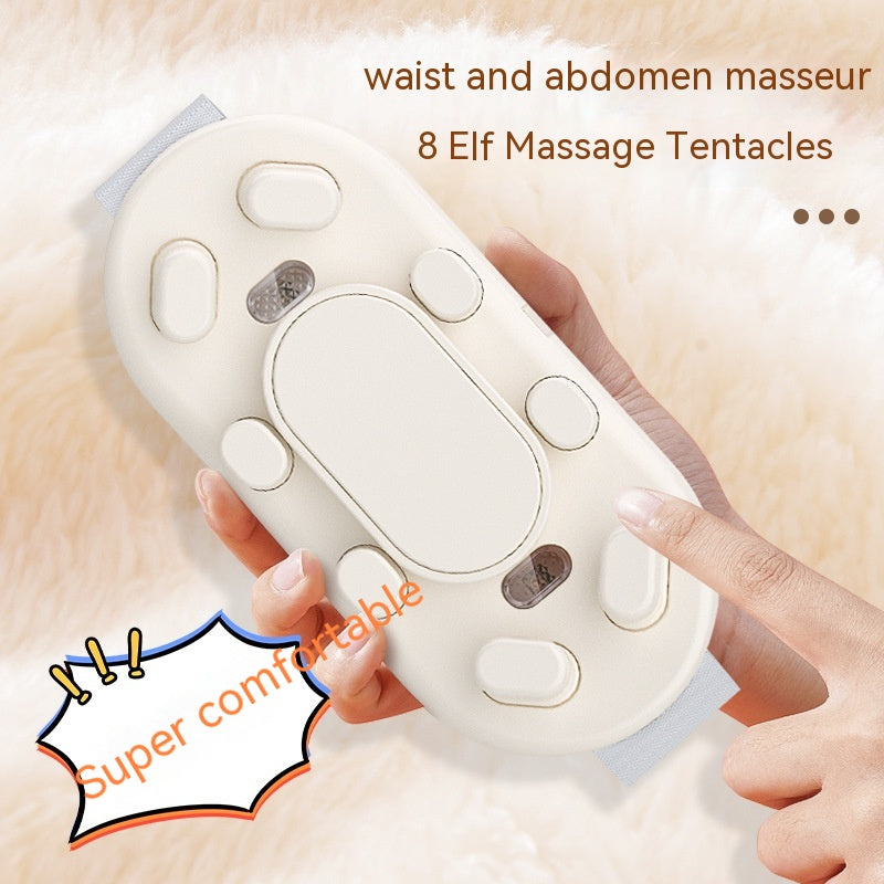 Multifunctional Abdominal & Waist Massager Belt – Adjustable Heat & Comfort for Ultimate Pain Relief