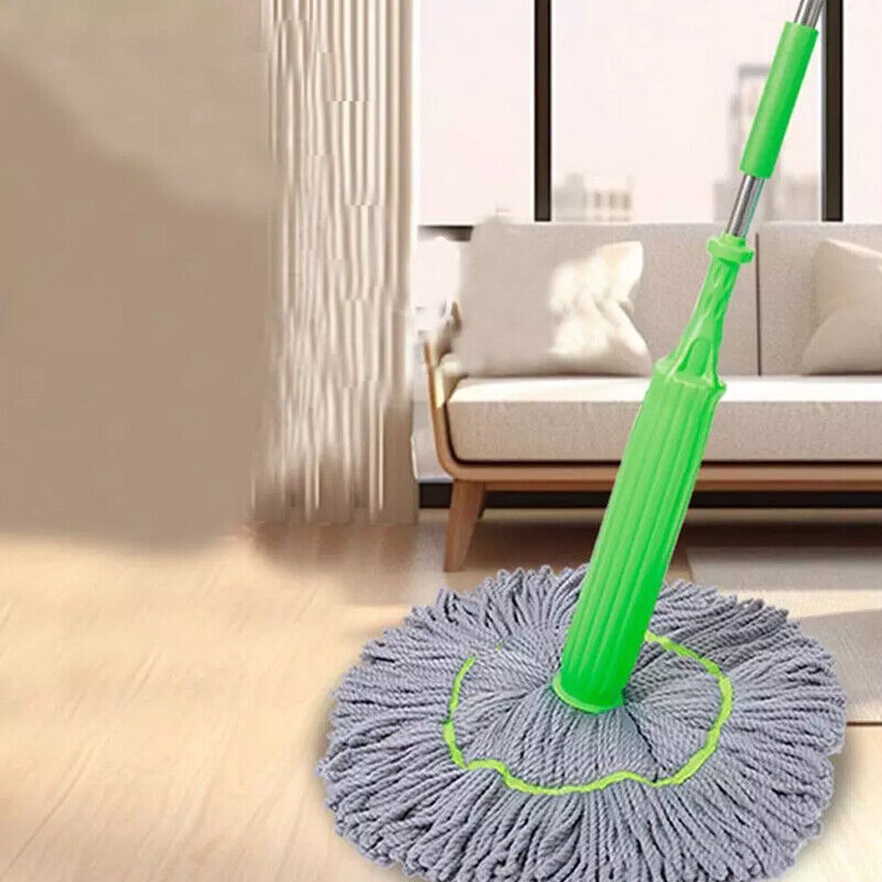 2-in-1 Self-Wringing Mop – Dehydrated Microfiber Twist Mop with 360° Rotating Head for Effortless Home Cleaning