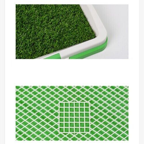 Pet Dog Toilet Mat – Indoor Grass Potty Pad & Training Tray for Puppies and Small Dogs