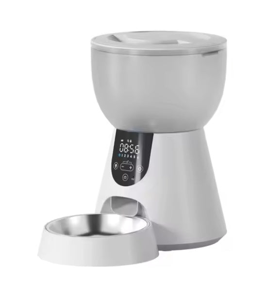 Smart Automatic Cat Feeder with Camera – 1080P HD, Night Vision, 5G WiFi, 2-Way Audio, Remote Feeding