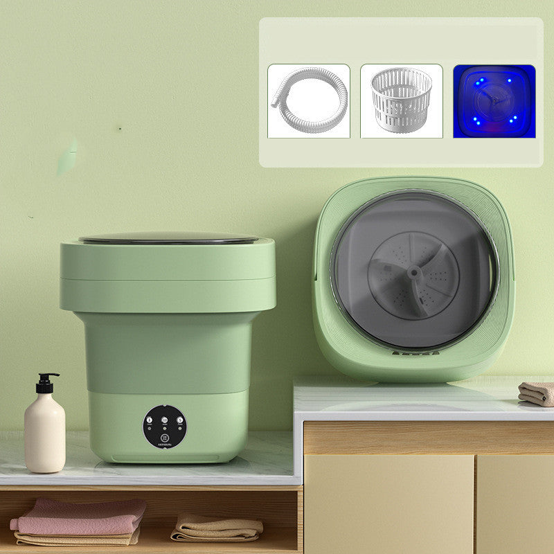 Mini Foldable Portable Washing Machine – 5kg Capacity, Compact & Powerful for Small Spaces, RVs & Travel