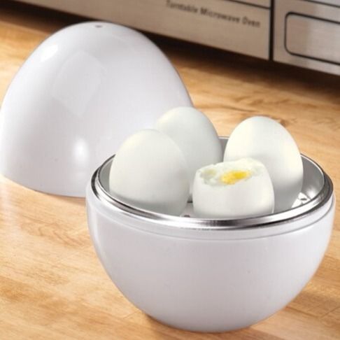 Microwave Egg Steamer - Single Capacity Fried Egg Boiler Kitchen Gadget, perfect for cooking eggs quickly and easily. Ideal for busy mornings, this handy kitchen tool allows you to steam eggs to perfection in the microwave. Save time and effort with this simple, easy-to-use gadget that ensures a delicious breakfast every time. Everything Amazing Shop for this product.