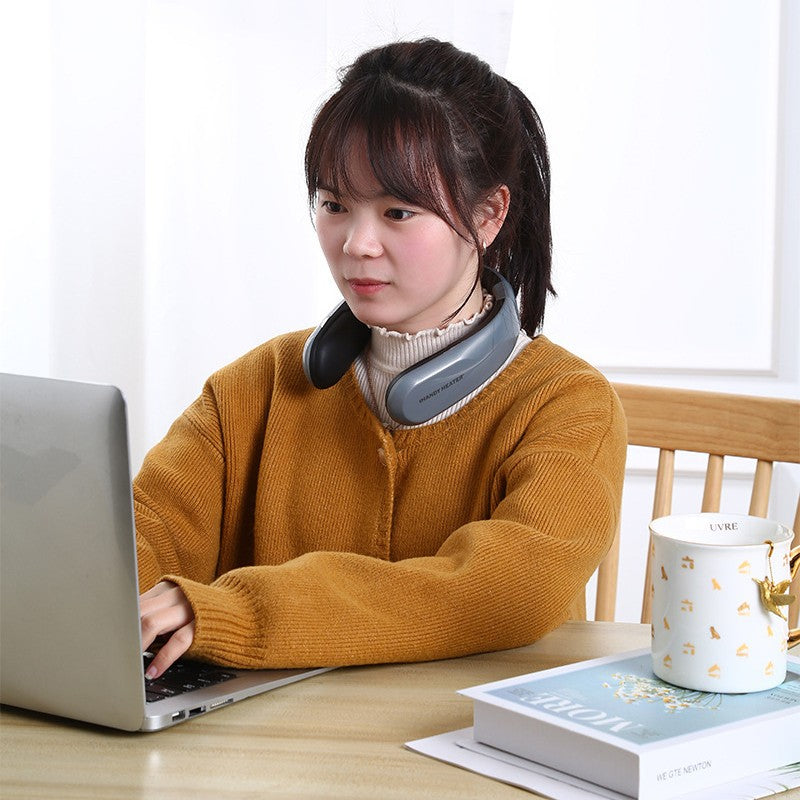 Portable USB Heating Neck Massager – Multifunctional Rechargeable device designed for pain relief and relaxation with adjustable heat levels. Ideal for soothing neck tension, reducing muscle pain, and promoting relaxation anytime, anywhere. Perfect for home, office, or travel use. Everything Amazing Shop for this product.