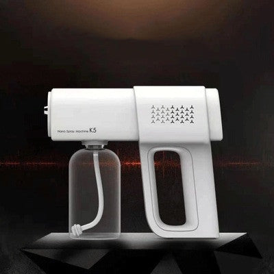 Wireless Electric Sanitizer Sprayer – Nano Steam Disinfection Gun with USB Rechargeable Battery for Home, Car, and Office Cleaning