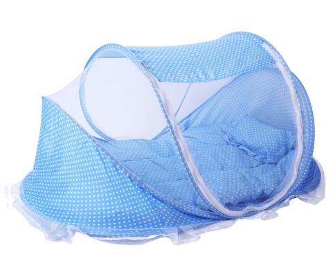 Foldable Baby Bed Net with Pillow - Everything Amazing