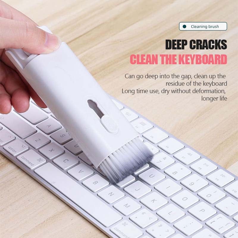 Multifunctional Bluetooth Headset & Keyboard Cleaning Pen Set | All-in-One Cleaning Kit for Earbuds, Laptops, Phones & More