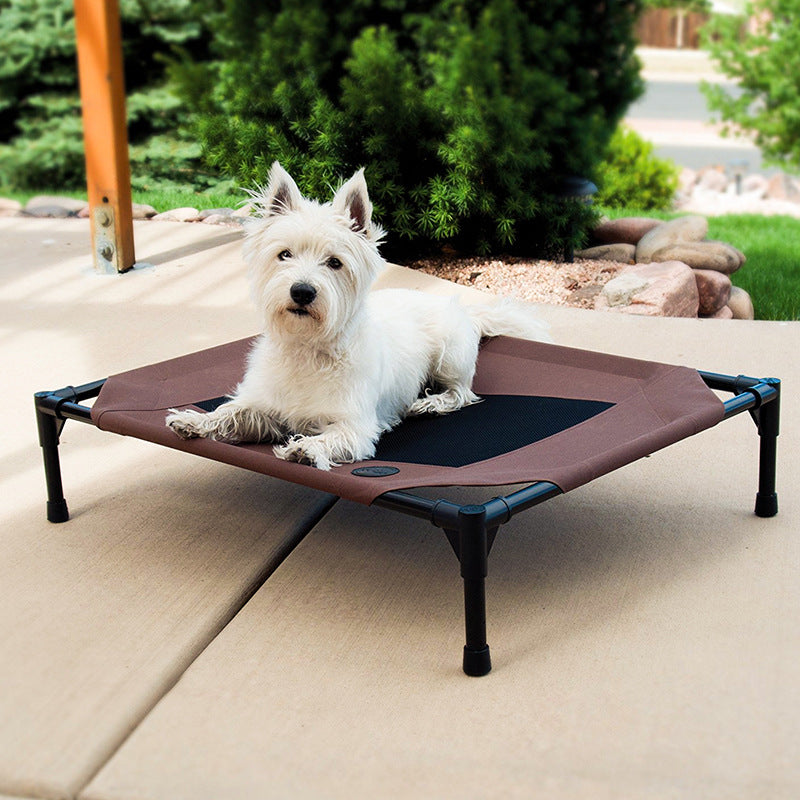 Pet Breathing Force Bed – Moisture-Proof, Breathable, Washable Raised Dog Bed