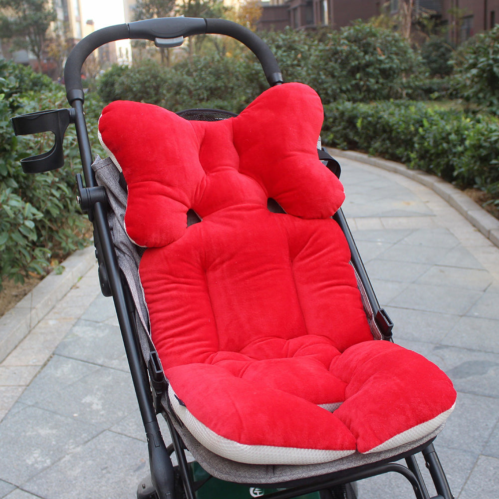 Red Baby stroller cotton Pad 