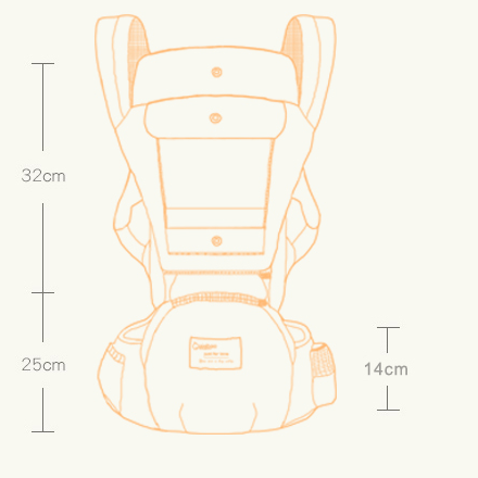 Multi-functional Baby Waist Stool - Comfort and Support for Babies 3-36 Months