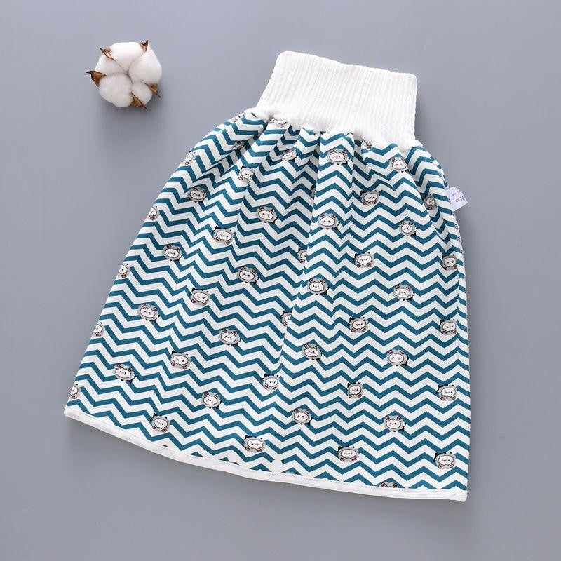 Eco-Friendly Cotton & Bamboo Baby Diaper Skirt | Soft, Absorbent, and Comfortable